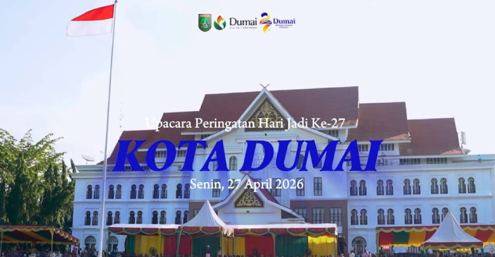 Upacara Peringatan Hari Jadi Ke 27 Kota Dumai Tahun 2026