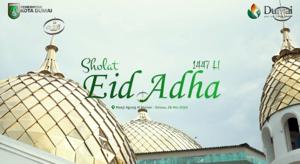  Sholat Eid Adha 1447H Di Masjid Al Manan Kota Dumai Tahun 2026