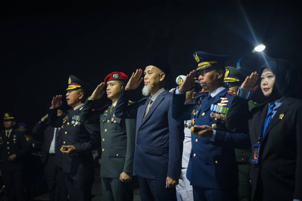  Apel Kehormatan Dan Renungan Suci Peringatan HUT RI Ke 81 Tahun 2026 Di Kota Dumai